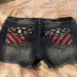 Size 13 stars & stripes shorts